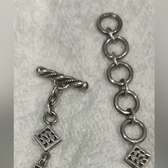 Lois Hill Vintage Silver Necklace with Intricate Detailing - Picture 4 of 4